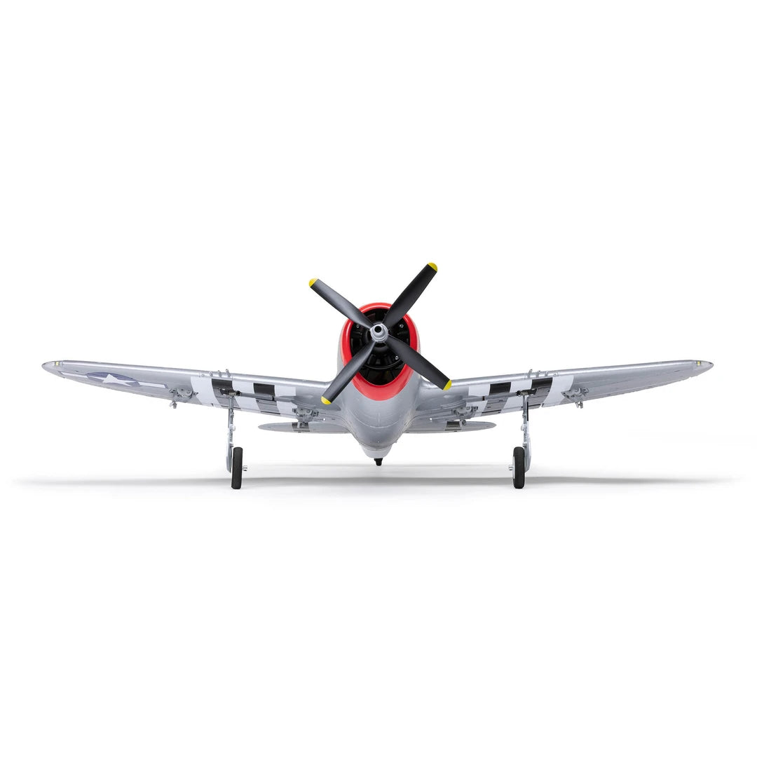 E-Flite Micro P-47 Thunderbolt 625mm BNF Basic with AS3X and SAFE Select [EFL07050]