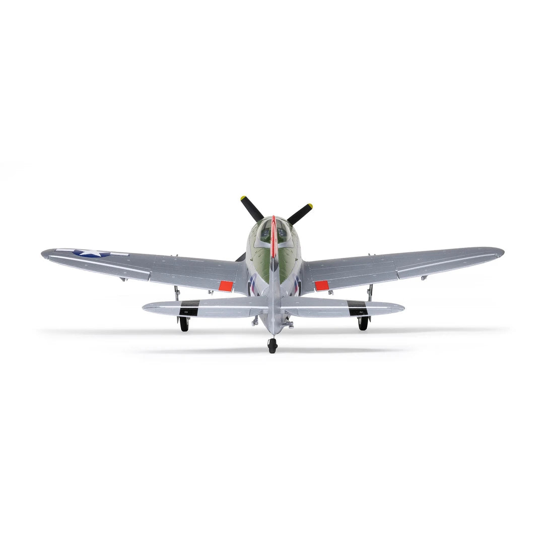 E-Flite Micro P-47 Thunderbolt 625mm BNF Basic with AS3X and SAFE Select [EFL07050]