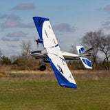 E-Flite Twin Timber 1.6m STOL RC Plane, BNF Basic - Hobbytech Toys