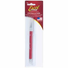 Excel 16024 Soft Grip Knife - Red - Hobbytech Toys