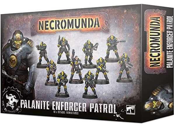 GW 300-45 Necromunda: Palanite Enforcer Patrol - Hobbytech Toys