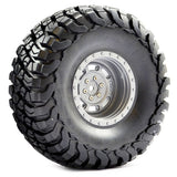 Fastrax 1/10 Granite 2.2 Crawler Tyres On Grey Rims (2pcs) - Hobbytech Toys