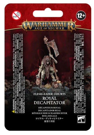 GW 91-69 Warhammer Age of Sigmar, Flesh-Eater Courts, Royal Decapitator - Hobbytech Toys