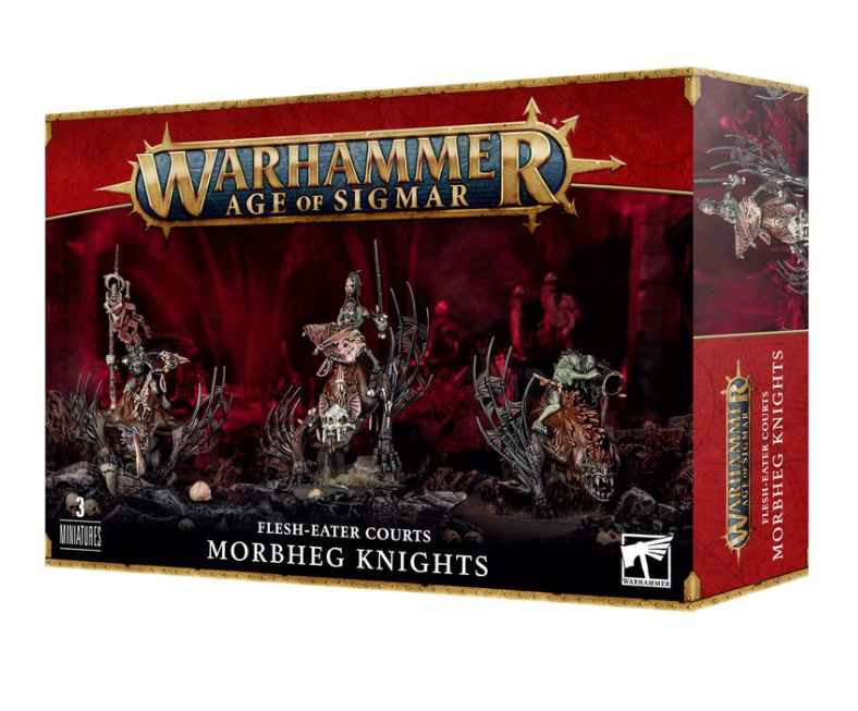 GW 91-77 Warhammer Age of Sigmar, Flesh-Eater Courts, Morbheg Knights - Hobbytech Toys