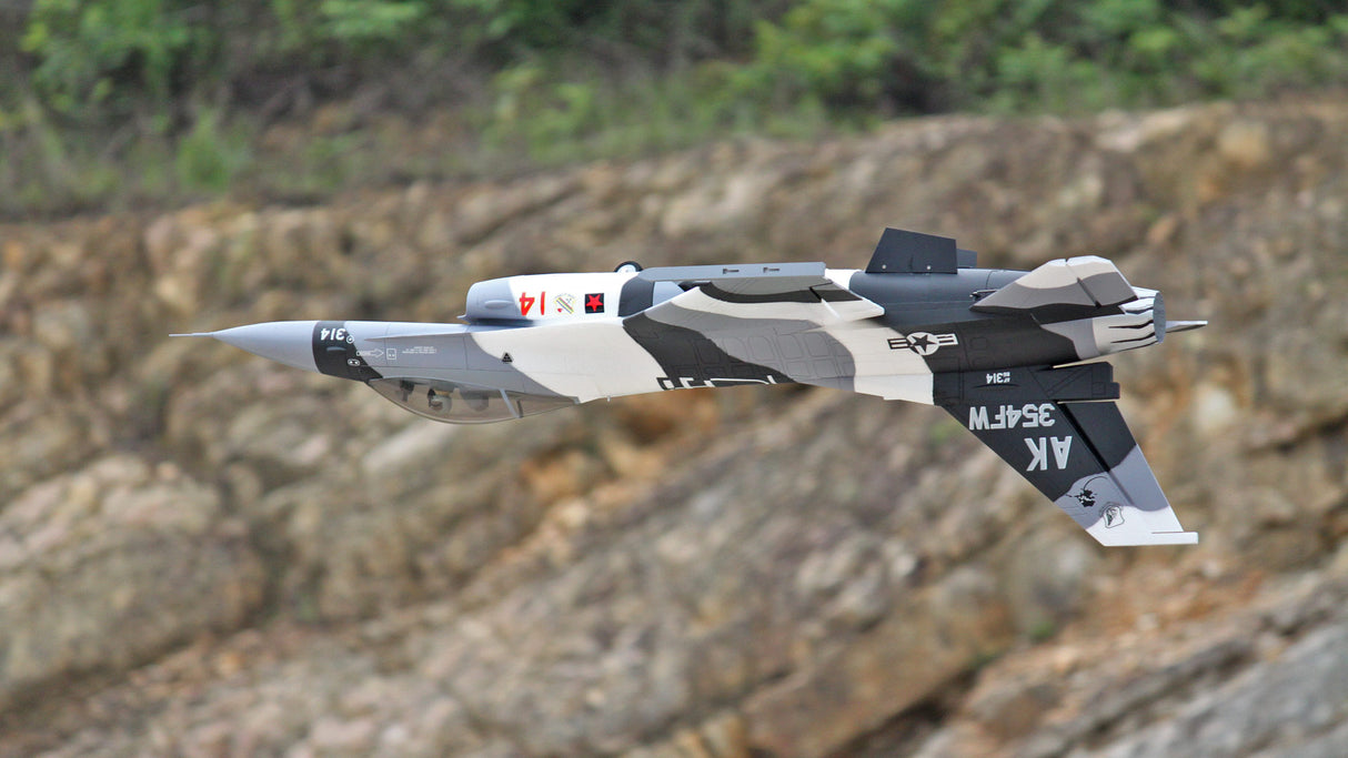 Freewing F-16 V3 Arctic Camo High Performance 70mm EDF Jet – PNP [FJ21125P]