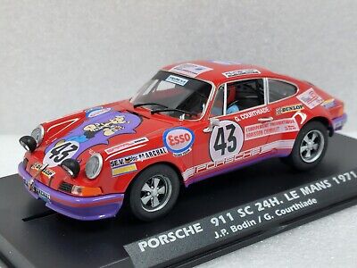 Fly Slot Porsche 911 No.43 Le Mans 1971 Popeye Slot Car [A2072]**