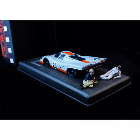 FLY Slot E2063 1/32 Porsche 917K No.20 Making of Le Mans Slot Car + 2 Figures - Hobbytech Toys