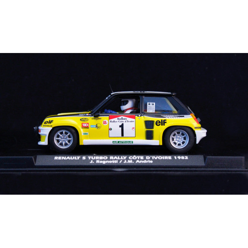FLY Slot A2015 1/32 Renault 5 Turbo Rally Cote d'Ivoire 1982 - Hobbytech Toys