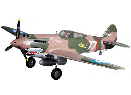FMS 081P P-40B Flying Tiger Camo 1400mm RC Plane PNP - Hobbytech Toys