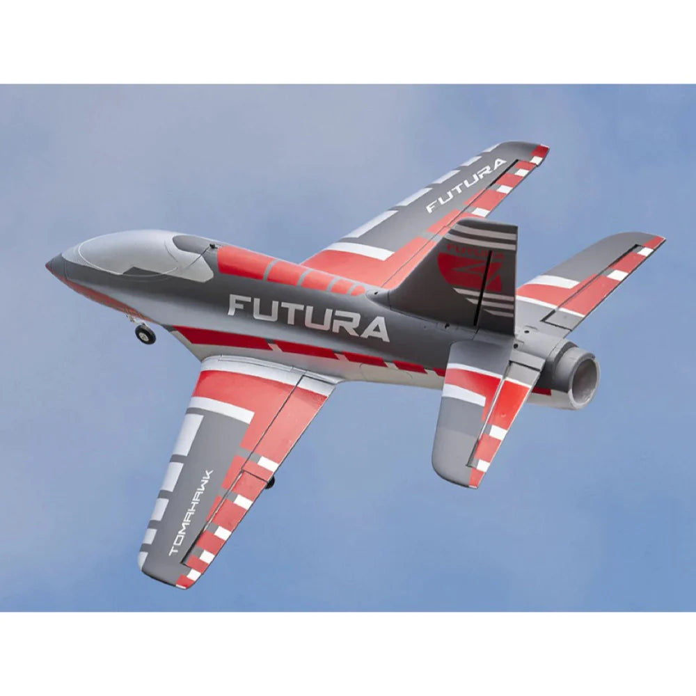 FMS 142PRD Futura Red 64mm EDF RC Jet PNP - Hobbytech Toys