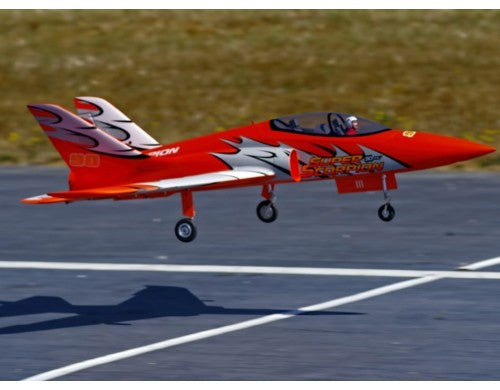 FMS 097-POG Super Scorpion Orange 90mm EDF RC Jet PNP - Hobbytech Toys