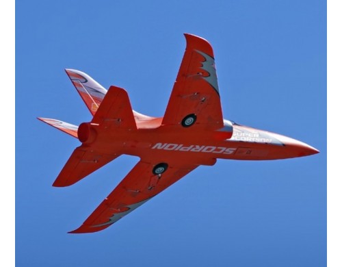 FMS 097-POG Super Scorpion Orange 90mm EDF RC Jet PNP - Hobbytech Toys