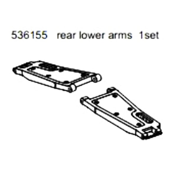 FS Racing Sniper Rear Lower Arms - 1 Pair [536155]