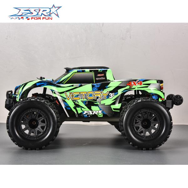 FS Racing 1/10 Victory Monster Truck 4x4 3S Green RTR - Hobbytech Toys