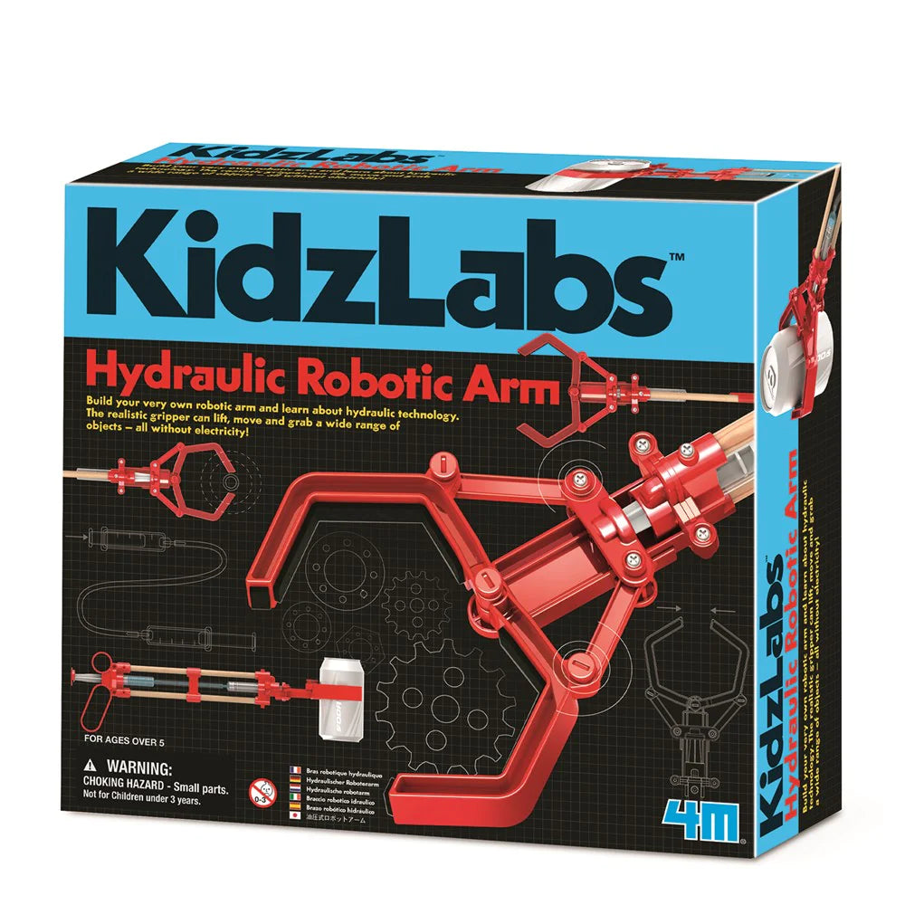 4M - KidzLabs - Hydraulic Robotic Arm - Hobbytech Toys