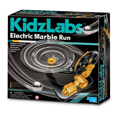 4M KidzLabs Electric Marble Run - Hobbytech Toys