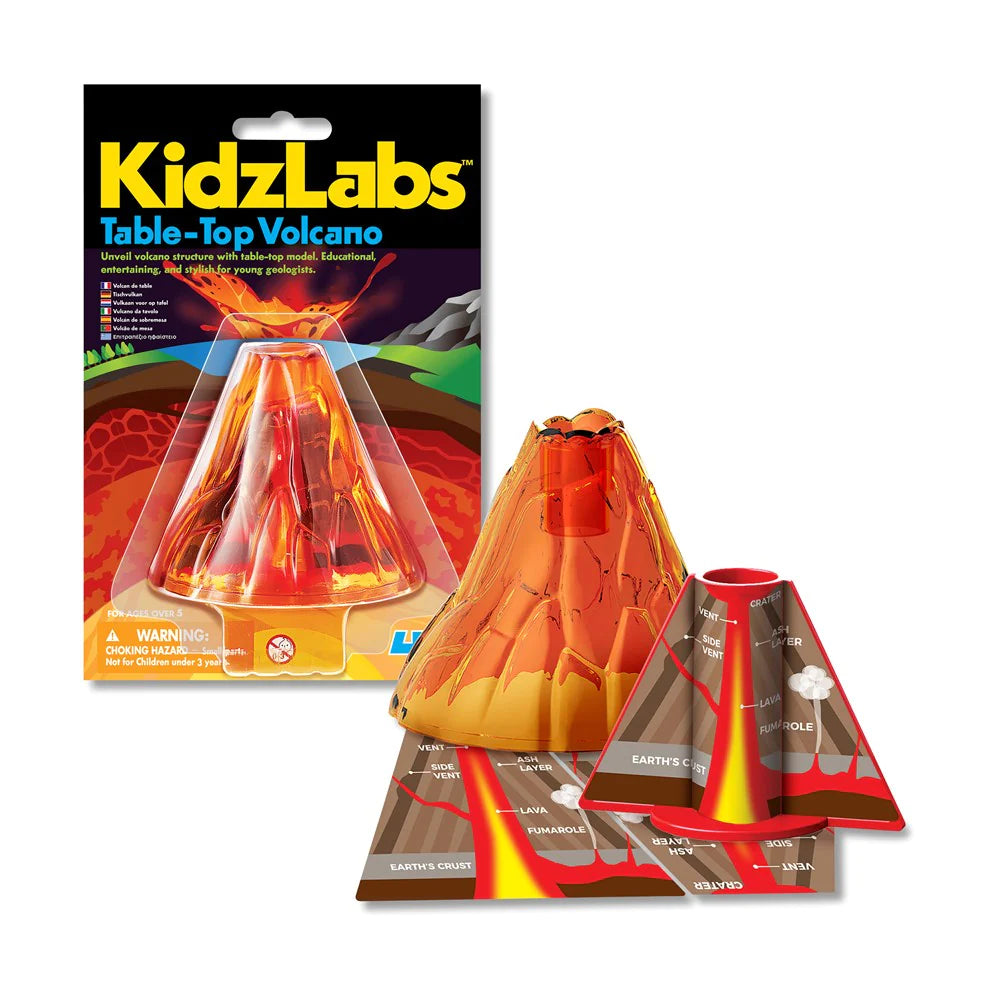4M - KidzLabs - Table-Top Volcano - Hobbytech Toys