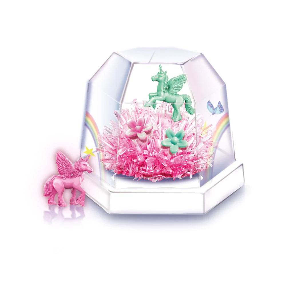 4M - Crystal Growing - Unicorn Crystal Terrarium - Hobbytech Toys