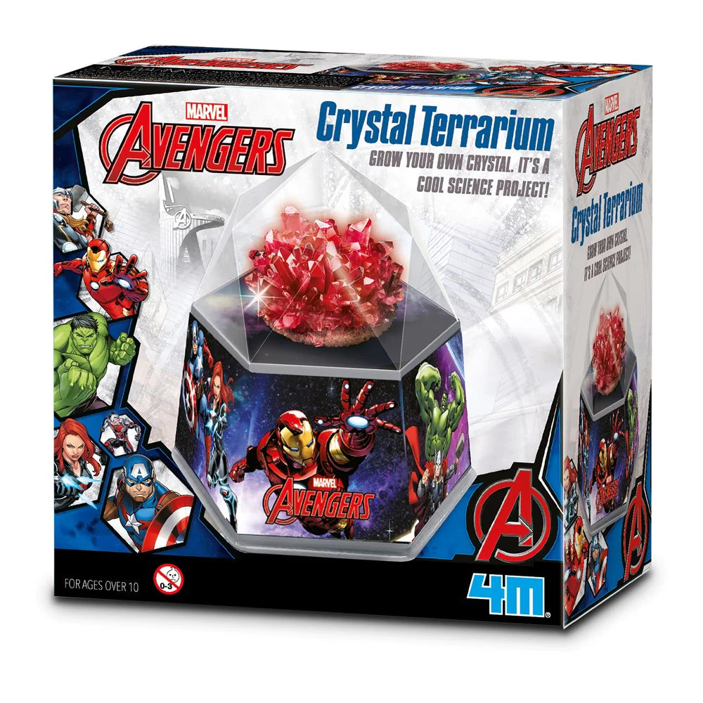 4M Marvel Avengers Crystal Terrarium - Hobbytech Toys