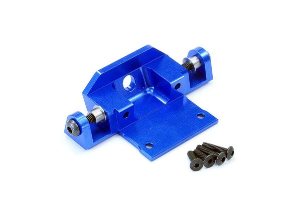 Fastrax Associated MT10 Blue Aluminium Rear Bumper Skid Plate - Hobbytech Toys