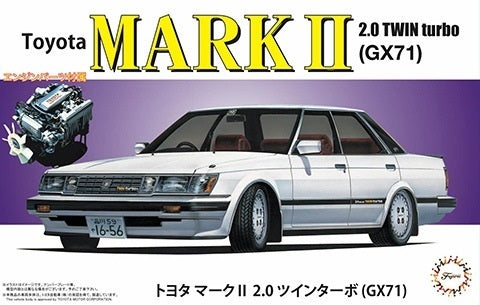 Fujimi 1/24 Toyota Mark II 2.0 Twin Turbo GX71 (ID-176) Plastic Model Kit