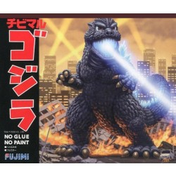 Fujimi Chibi-Maru Godzilla (Qstyle G-1) Plastic Model Kit - Hobbytech Toys