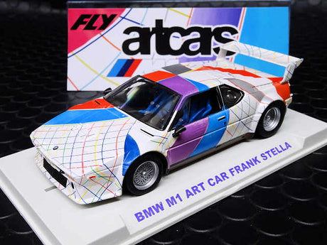 Fly Slot A2035 BMW M1 Art Car Frank Stella - Hobbytech Toys