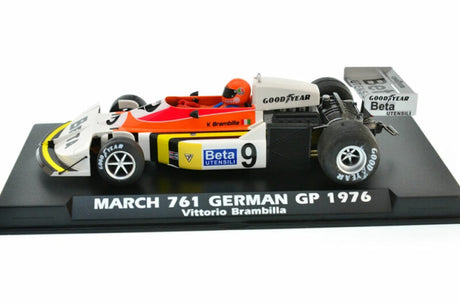 Fly Slot A2043 March 761 No.9 German GP 1976 Vittorio Brambilla - Hobbytech Toys