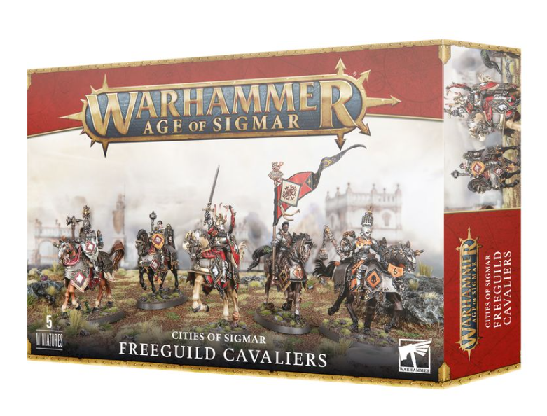 GW 86-07 Warhammer Age of Sigmar: Cities of Sigmar,Freeguild Cavaliers - Hobbytech Toys