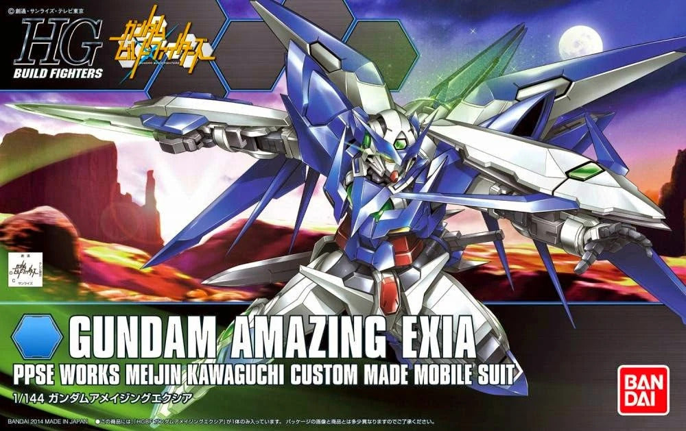 Bandai 5060372 HGBF 1/144 Gundam Amazing Exia - Hobbytech Toys