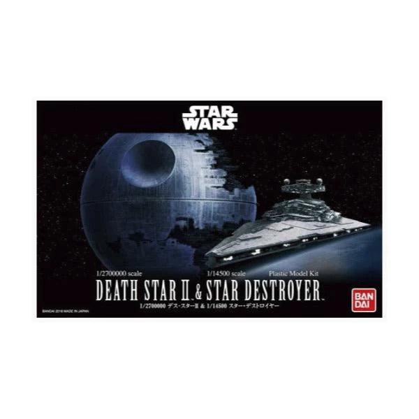 Bandai 5063852 Star Wars Death Star II And Star Destroyer Kit