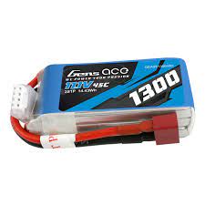 Gens Ace 3S 1300mAh 11.1V 45C Soft Case LiPo Battery (Deans) - Hobbytech Toys
