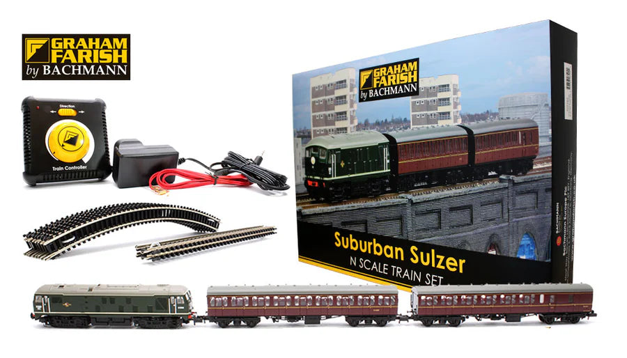 Graham Farish N Scale Suburban Sulzer Train Set