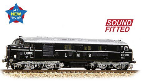 Graham Farish N Scale LMS 10000 LMS Black & Silver (DCC & Sound)