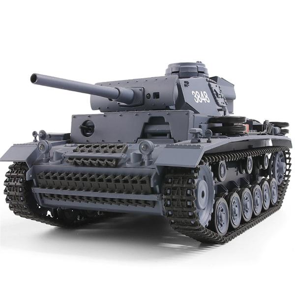 Henglong 1/16 German Panzer III Type 1 Tank RTR 7.0 Version - Hobbytech Toys