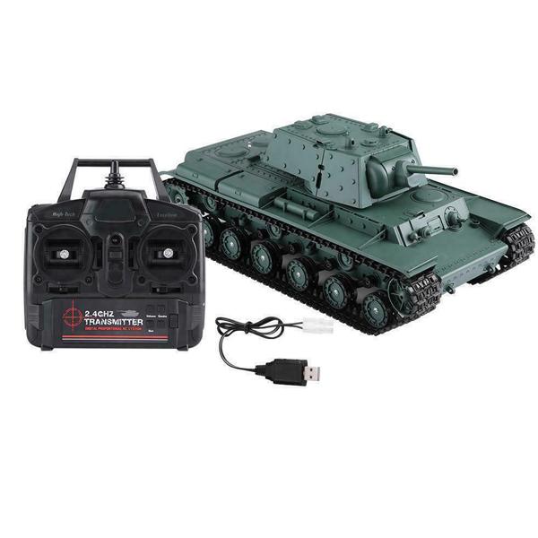 Henglong 1/16 Soviet KV1S RC Tank RTR (V7.0) - Hobbytech Toys