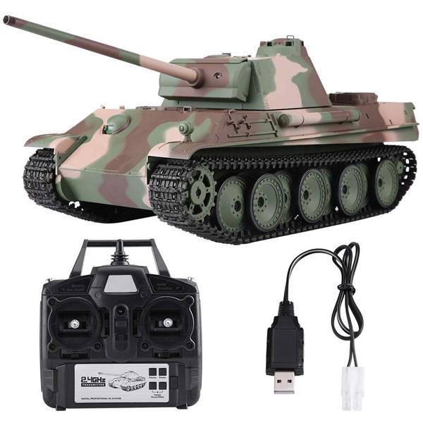 Henglong 1/16 Panther G RC Tank RTR Smoke/Sound (V7.0) - Hobbytech Toys