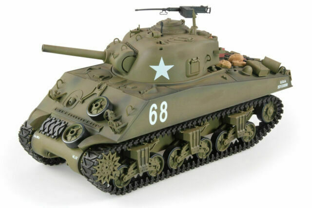 Henglong 1/16 M4A3 Sherman RC Tank RTR (V7.0) - Hobbytech Toys