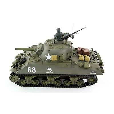 Henglong 1/16 M4A3 Sherman RC Tank RTR (V7.0) - Hobbytech Toys