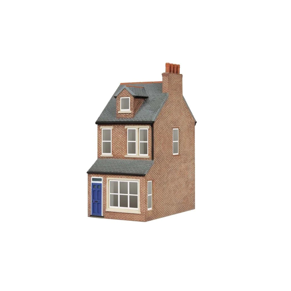 Hornby R7351 OO Scale Victorian End of Terrace House Right End - Hobbytech Toys