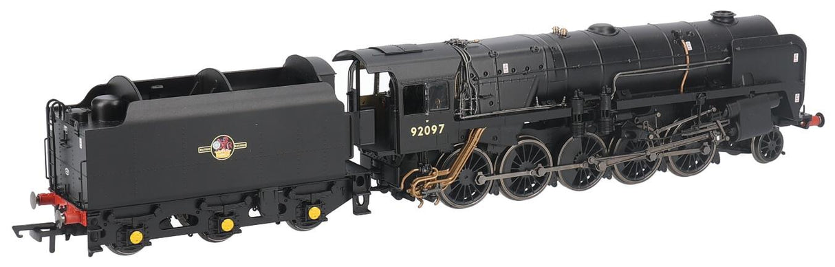 Hornby R30133 OO Scale BR Class 9F 2-10-0 92097 With Westinghouse Pumps - Era 5 - Hobbytech Toys