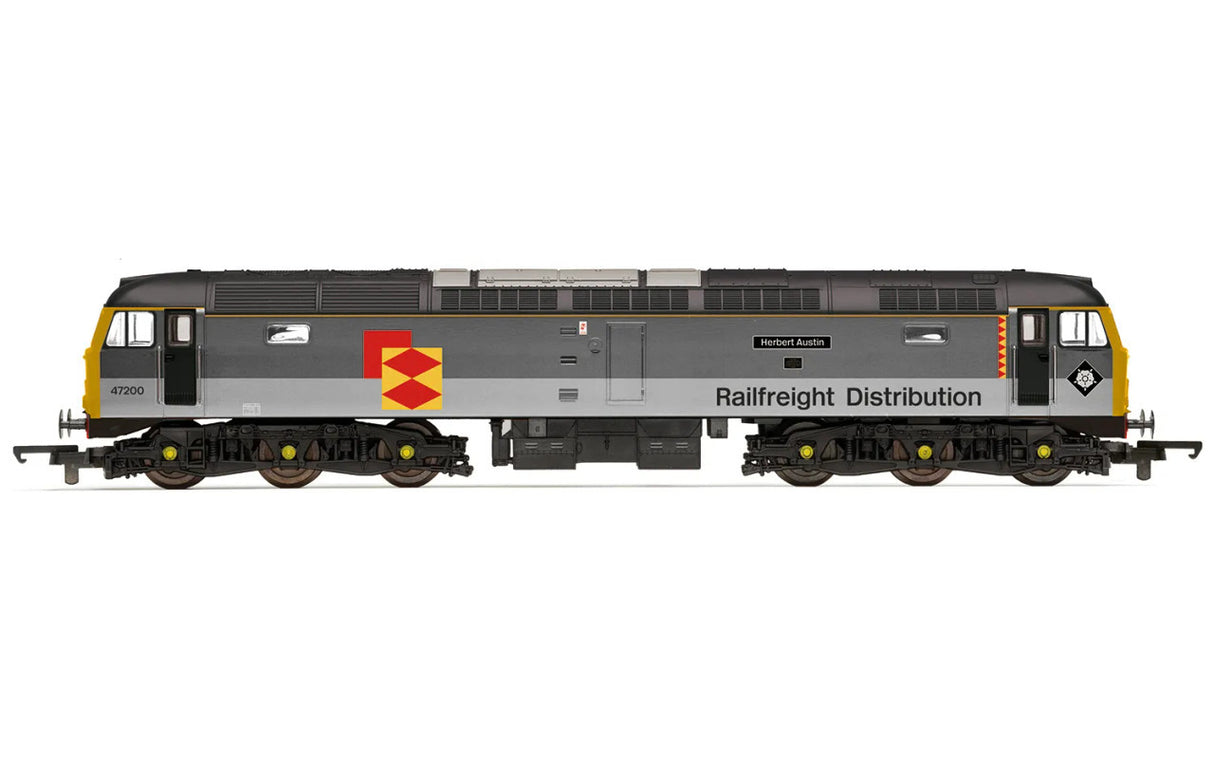 Hornby R30321TXS OO Scale Railroad Plus BR Railfreight Class 47 Co-Co 47188 - Era 8 - Hobbytech Toys