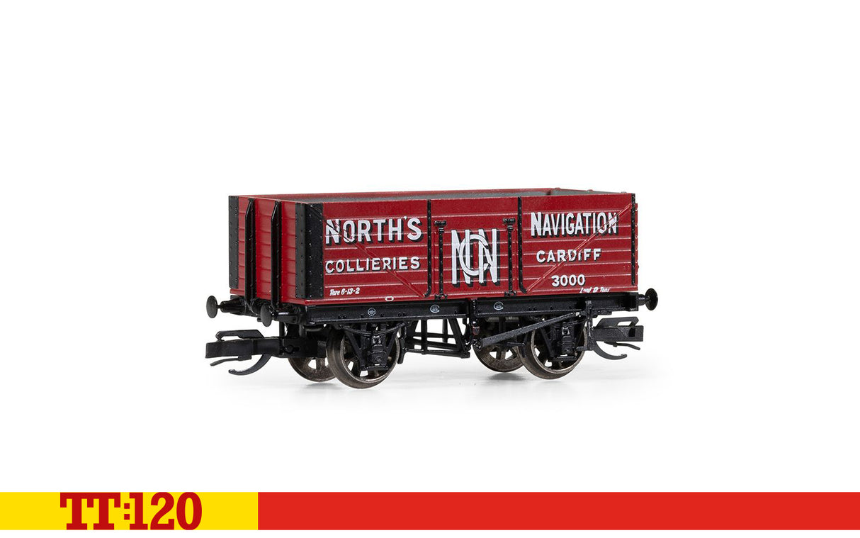 Hornby TT6002 TT:120 7 Plank Wagon Norths Navigation No. 3000 - Era 2 - Hobbytech Toys