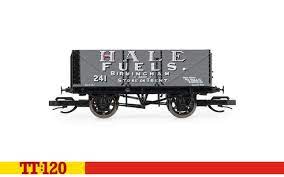 Hornby TT6003 TT:120 7 Plank Wagon Hale Fuels - Era 2 - Hobbytech Toys