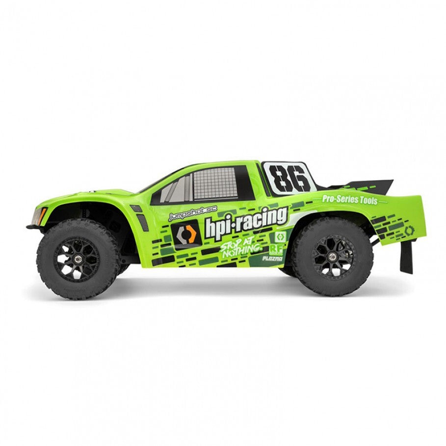 HPI 160261 Jumpshot SC V2 Brushed Short Course Truck - Green - Hobbytech Toys
