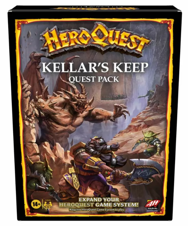 HeroQuest - Kellar's Keep Expansion - Hobbytech Toys