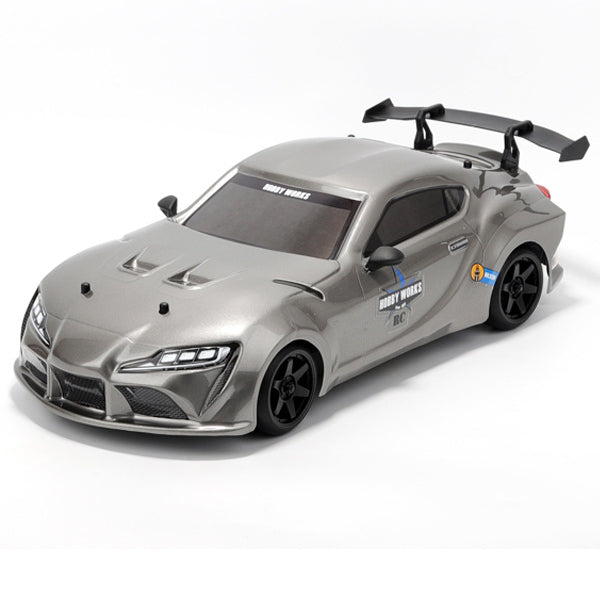 Hobby Works 1/10 GT-03 4wd A90 Supra RC Drift Car RTR - Grey