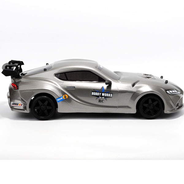 Hobby Works 1/10 GT-03 4wd A90 Supra RC Drift Car RTR - Grey