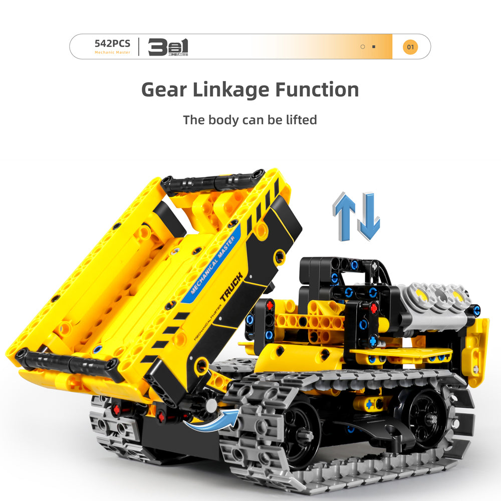 IM Master 3in1 RC Bulldozer 452pc Kit [8038]