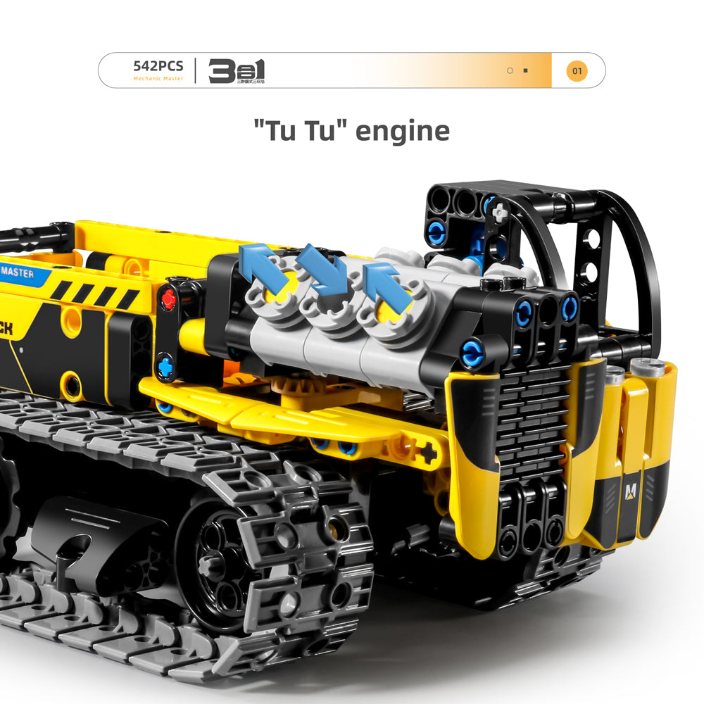 IM Master 3in1 RC Bulldozer 452pc Kit [8038]